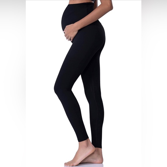POSHDIVAH Pants & Jumpsuits Poshdivah Maternity Leggings Over The
